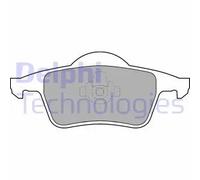 Pastiglie freno Low-Metallic LP1504 DELPHI per VOLVO S70 V70 I S80 I V70 II
