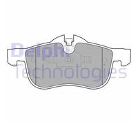 Set di pastiglie freno DELPHI LP1521, anteriore