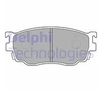 DELPHI LP1527 Kit pastiglie freni