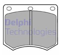 Pastiglie freno Low-Metallic LP154 DELPHI per FORD LOTUS TRIUMPH HINO MORGAN