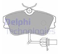Set di pastiglie freno DELPHI LP1542, anteriore
