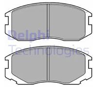 Delphi Kit pastiglie freno LP1594 Posteriore per Mitsubishi Lancer IV G
