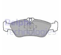 Set di pastiglie freno DELPHI LP1596, posteriore