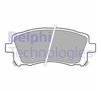 Pastiglie freno Low-Metallic LP1663 DELPHI per SUBARU LEGACY III OUTBACK