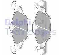 Pastiglie freno Low-Metallic LP1673 DELPHI per OPEL ASTRA F Cabriolet