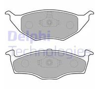 Pastiglie freno Low-Metallic LP1675 DELPHI per VW AUDI