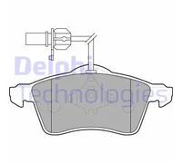 Set di pastiglie freno DELPHI LP1707, anteriore
