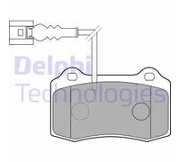 DELPHI LP1753 Kit pastiglie freni