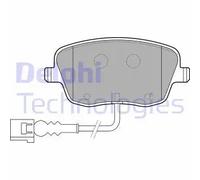Pastiglie freno Low-Metallic LP1754 DELPHI per SKODA SEAT VW