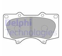 Set di pastiglie freno DELPHI LP1782, anteriore