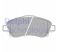 Pastiglie freno Low-Metallic LP1786 DELPHI per TOYOTA AVENSIS Familiare AVENSIS