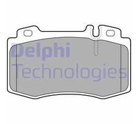 Set di pastiglie freno DELPHI LP1828, anteriore