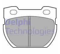 Pastiglie freno Low-Metallic LP1847 DELPHI per LAND ROVER DEFENDER Pick Up