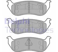 Set di pastiglie freno DELPHI LP1859, posteriore