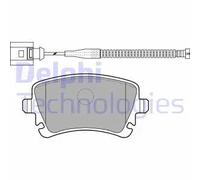Pastiglie freno Low-Metallic LP1860 DELPHI per VW AUDI