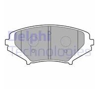 Pastiglie freno Low-Metallic LP1867 DELPHI per MAZDA RX-8