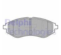 Pastiglie freno Low-Metallic LP1895 DELPHI per DAEWOO CHEVROLET