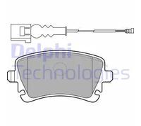 Set di pastiglie freno DELPHI LP1911, posteriore