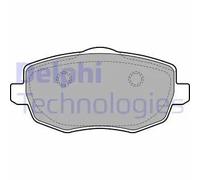 Pastiglie freno Low-Metallic LP1934 DELPHI per LANCIA YPSILON