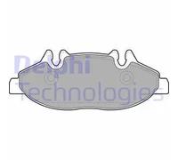 Set di pastiglie freno DELPHI LP1947, fronte