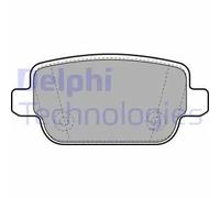 Set di pastiglie freno DELPHI LP1969, posteriore
