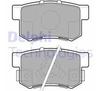 Pastiglie freno Low-Metallic LP1972 DELPHI per HONDA CR-V II ACCORD VIII FR-V