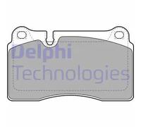 Pastiglie freno Low-Metallic LP2012 DELPHI per VW AUDI SEAT CUPRA