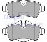 Pastiglie freno Low-Metallic LP2022 DELPHI per MINI MINI Cabriolet MINI