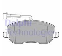 DELPHI LP2024 Kit pastiglie freni