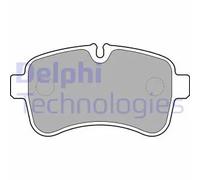 Pastiglie freno Low-Metallic LP2040 DELPHI per IVECO DAILY III Furgone