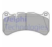 Delphi Pastiglie freno Low-Metallic LP2053 per Mercedes-Benz, Maserati