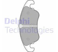 Set di pastiglie freno DELPHI LP2077, anteriore