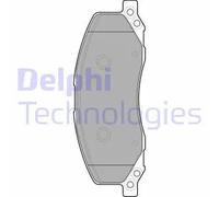 Pastiglie freno Low-Metallic LP2082 DELPHI per OPEL INSIGNIA A