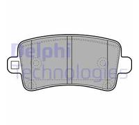 DELPHI LP2084 Kit pastiglie freni