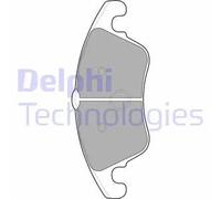 Set di pastiglie freno DELPHI LP2099, anteriore