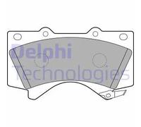Pastiglie freno Low-Metallic LP2134 DELPHI per TOYOTA TUNDRA Pick-up