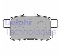 Pastiglie freno Low-Metallic LP2145 DELPHI per HONDA ACCORD VIII