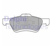Set di pastiglie freno DELPHI LP2161, anteriore