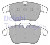 Pastiglie freno Low-Metallic LP2165 DELPHI per CITROËN PEUGEOT