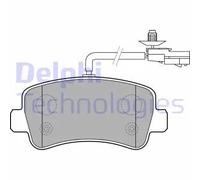Pastiglie freno Low-Metallic LP2191 DELPHI per NISSAN OPEL RENAULT