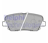 Set di pastiglie freno DELPHI LP2202, posteriore