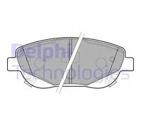 DELPHI LP2207 Kit pastiglie freni