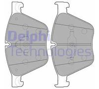 Pastiglie freno Low-Metallic LP2210 DELPHI per BMW X5 X6 5 Gran Turismo 7