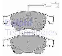 Set di pastiglie freno DELPHI LP2220, anteriore