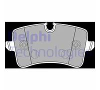 DELPHI LP2226 Kit pastiglie freno, Freno a disco per AUDI