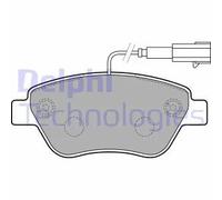 Pastiglie freno Low-Metallic LP2230 DELPHI per ALFA ROMEO FIAT