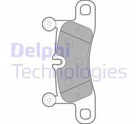 Pastiglie freno Low-Metallic LP2233 DELPHI per PORSCHE VW