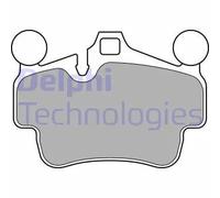 DELPHI LP2236 Kit pastiglie freni