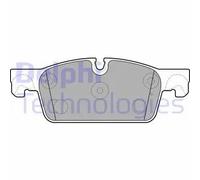 Set di pastiglie freno DELPHI LP2248, fronte