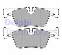 Kit pastiglie freno, Freno a disco LP2286 DELPHI per BMW